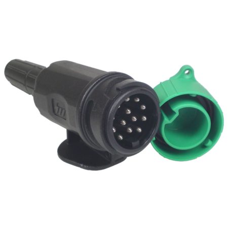 12V 13 Pin Plastic Plug with Cap