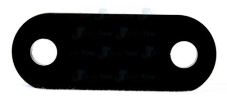 8mm Black Towbar Spacer Plate