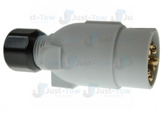 12S 7 Pin Grey Plastic Plug