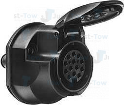 13 Pin Socket Continental Style Electrics