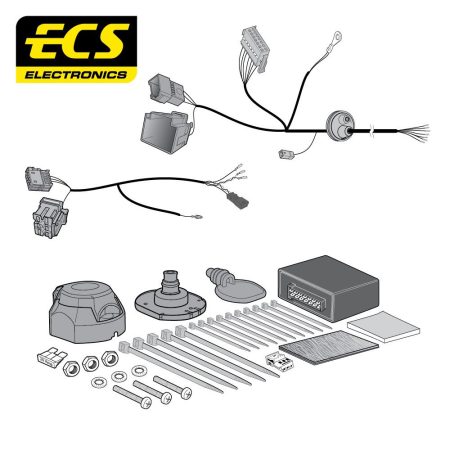 VW Touareg 7 Pin Dedicated Towbar Wiring Kit June/2018 to Present