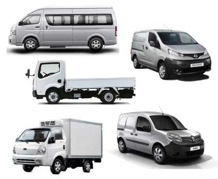 Van, Chassis Cab & Pickup's