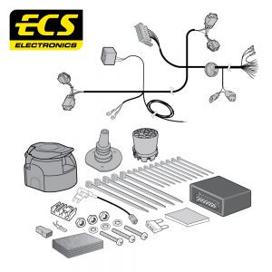 Ford Fiesta 13 Pin Dedicated Towbar Wiring Kit Jan/2013 to June/2017