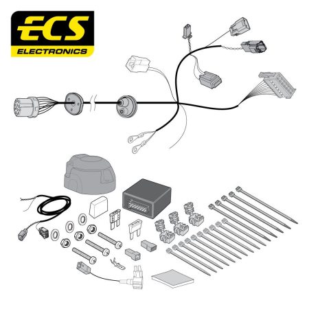 Ford Kuga 13 Pin Dedicated Towbar Wiring Kit Feb/2020 to Present