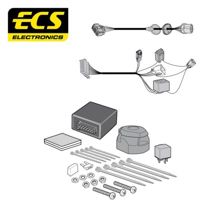 Ford Transit Custom (L.E.D Compatible) 13 Pin Dedicated Towbar Wiring Kit Oct/2023 to Present