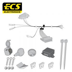Mercedes C Class Saloon (W204) 7 Pin Dedicated Towbar Wiring Kit March/2007 to Feb/2014
