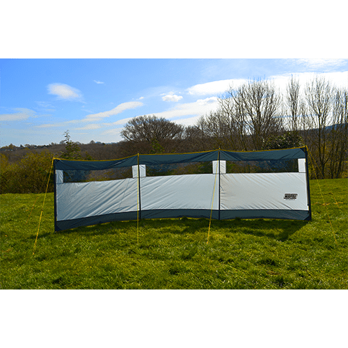 Panel Steel Poled Windbreak