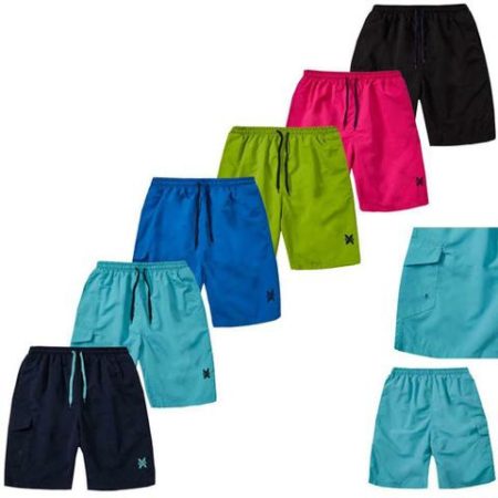 Mens Mesh Lined Board Swim Trunks