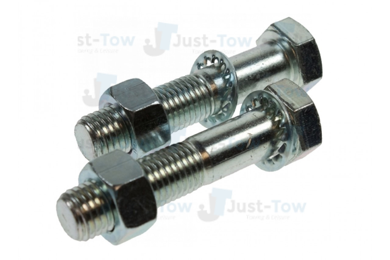 Pair M16 x 65mm Towball Bolts, Nuts & Washers