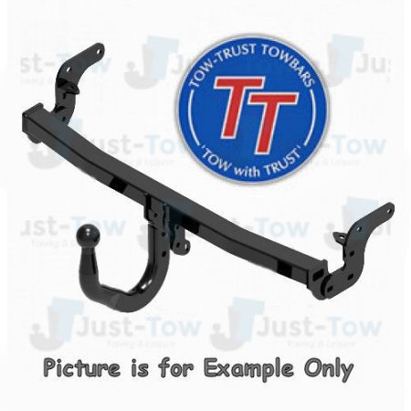 VW Polo TowTrust Swan Neck Towbar 2009 to 2017