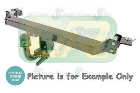 Ford Transit Van Horizontal Detachable Towbar 2000 to 2014