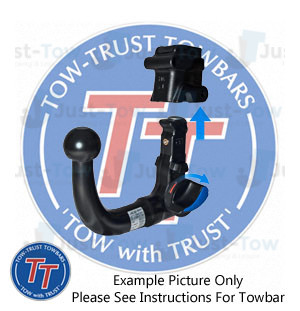Audi A1 Detachable Towbar 2010 to 2018