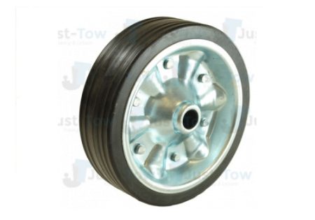 200mm Steel Wheel & Solid Rubber Tyre