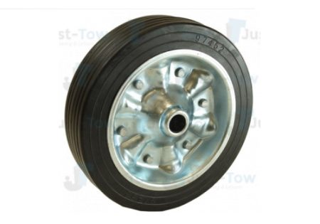 230mm Steel Wheel & Solid Rubber Tyre